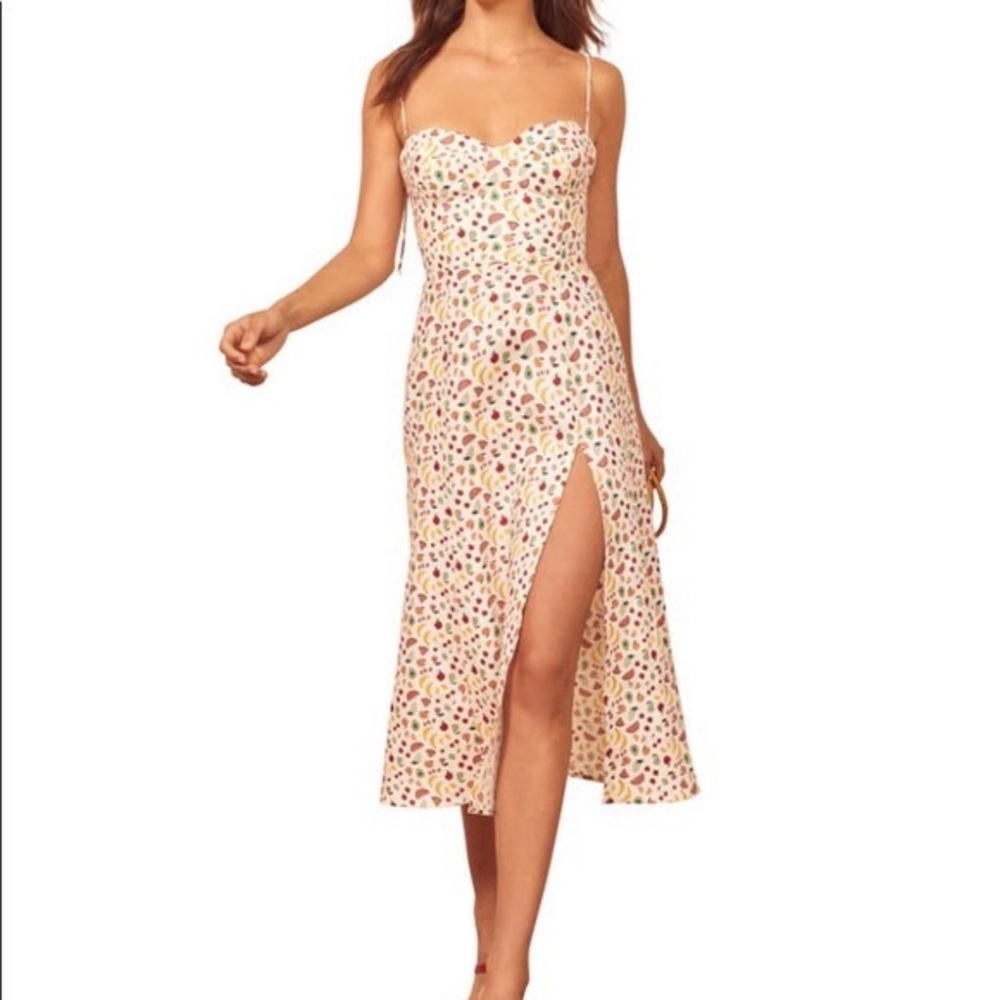 Reformation Nebraska Linen Dress